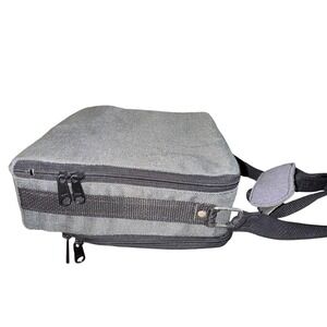 VTG Gray Camera Bag‎ Case Padded Insert Adjustable Strap Photography Equipment